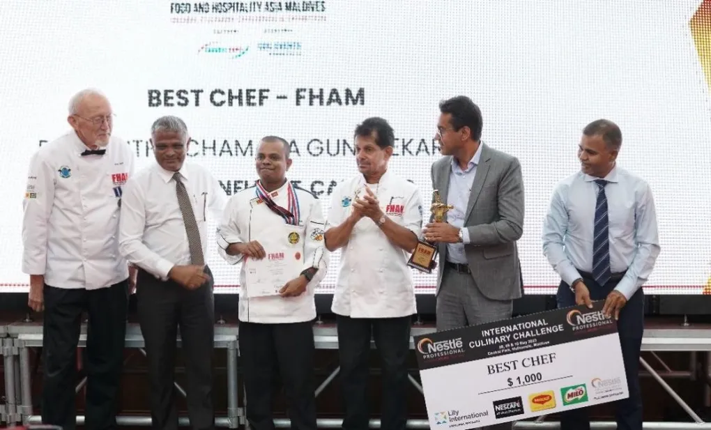 Heritance Aarah Maldives Wins Most Outstanding Culinary Organisation at FHAM 2024 with 39 Awards