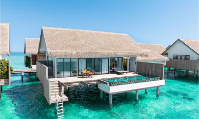 Mleai One Bedroom Overwater Suite With Pool Exterior